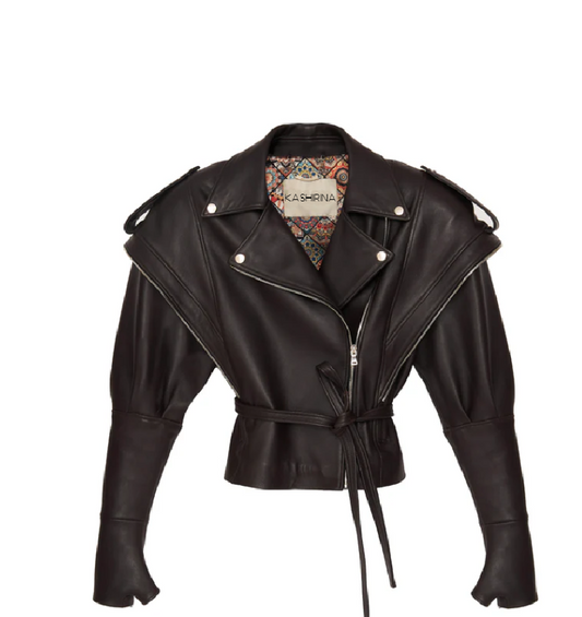 Sogno di Cacao Leather Jacket